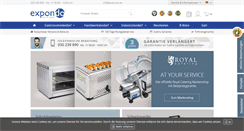 Desktop Screenshot of expondo.de