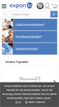 Mobile Screenshot of expondo.de