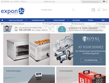 Tablet Screenshot of expondo.de