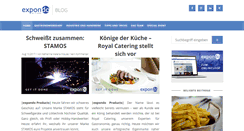 Desktop Screenshot of blog.expondo.de